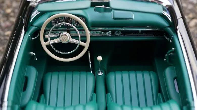 Classic car interior