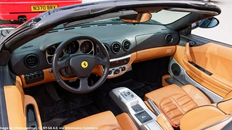 Ferrari 360 interior