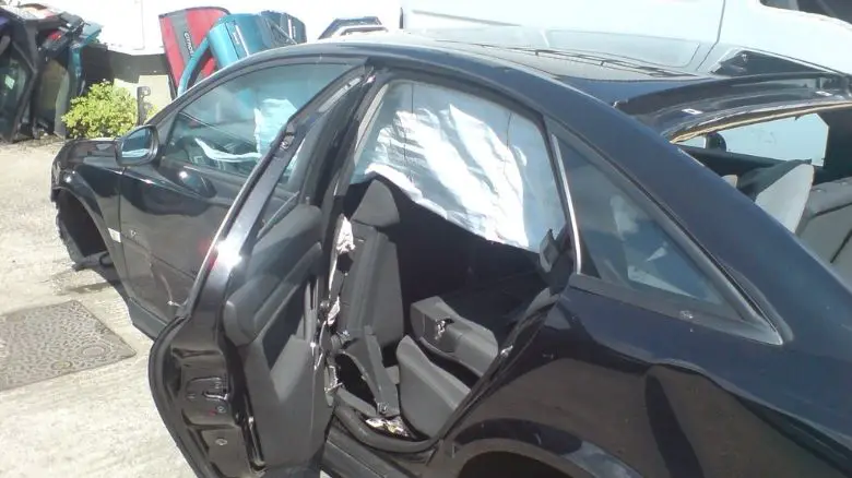 Side-impact airbags after a crash