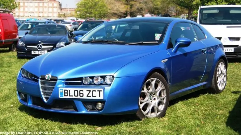 Blue Alfa Brera