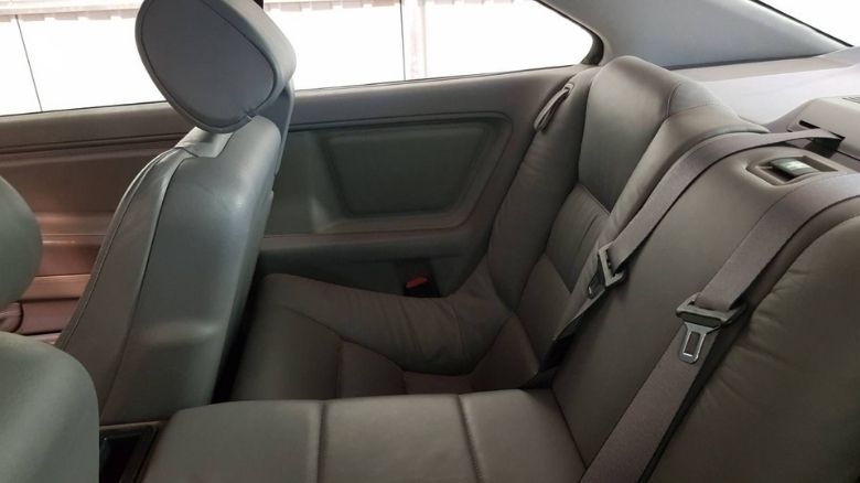 BMW 840 rear seats