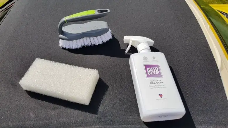 Convertible cleaner brush and sponge