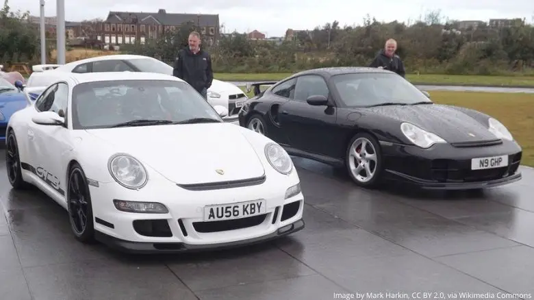 Porsche 997 and 996