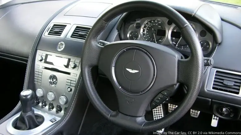 Aston Martin interior