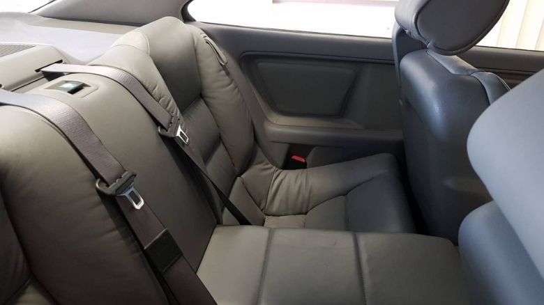 BMW 840 rear seats