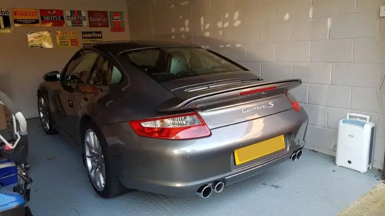 Garaged Porsche 911