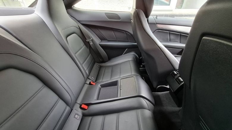 Mercedes C63 rear seats
