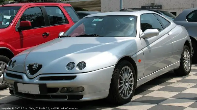 Alfa Romeo GTV in silver