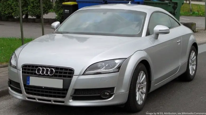 Audi TT Mk2 in silver