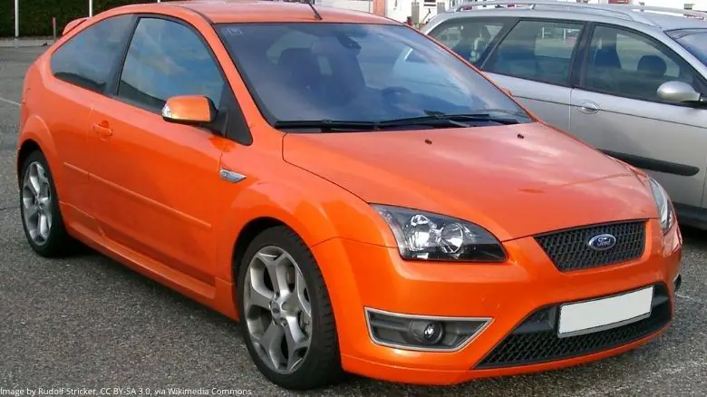 Ford Focus ST in Electric Orange
