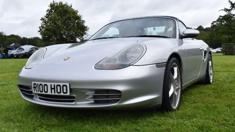 Porsche Boxster front end