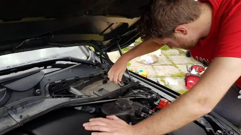 Preventive maintenance on a car's engine