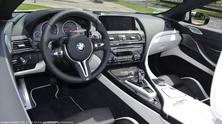 BMW F12 interior