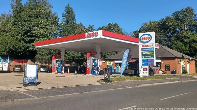 Esso petrol station