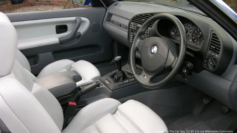 BMW E36 M3 interior
