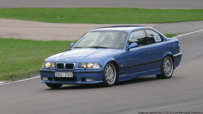 BMW E36 M3 on track