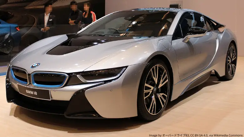 BMW i8 Silver