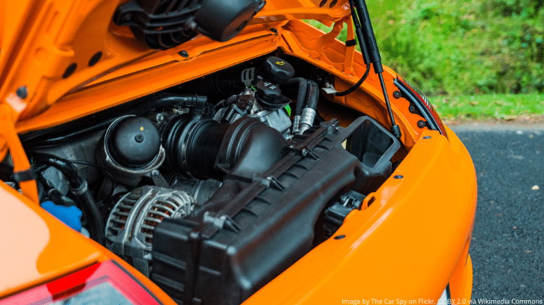 Porsche 911 GT3 RS engine