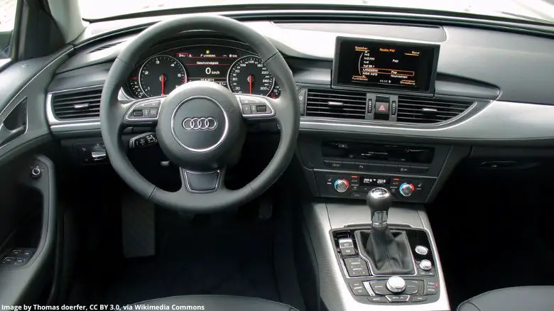 Audi A6 dashboard