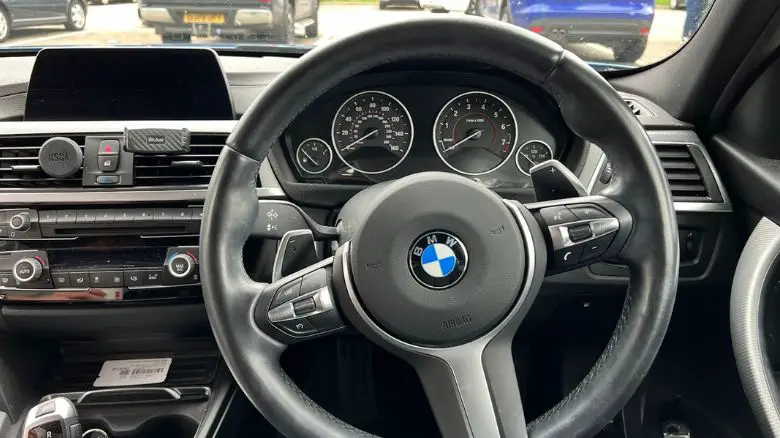 BMW 330E interior