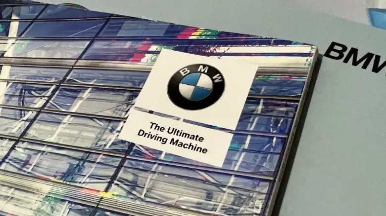 'The Ultimate Driving Machine' BMW logo