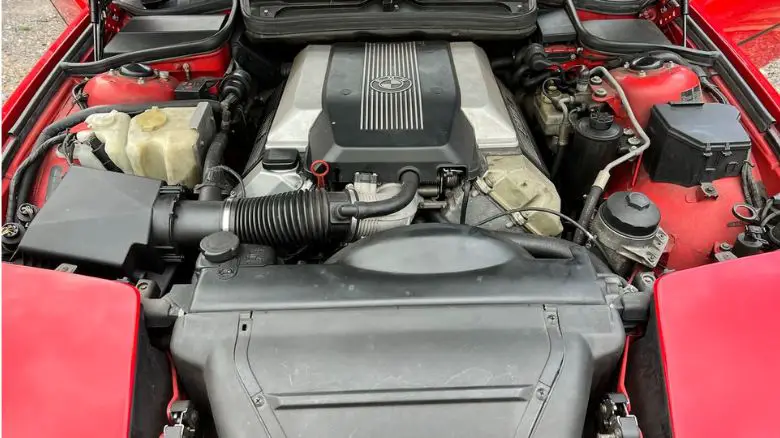 BMW 8 Series engine bay