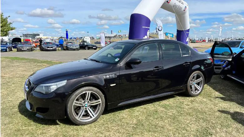 BMW M5 at Silverstone