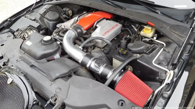 Jaguar S-Type R V8 Supercharged Engine