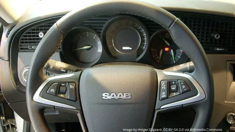 Saab 9-5 dashboard