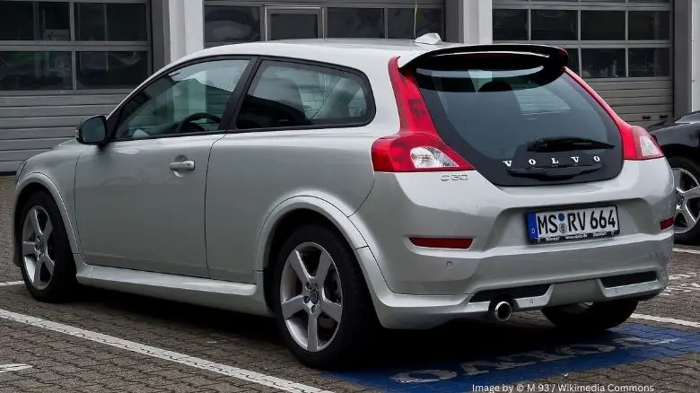 Grey Volvo C30