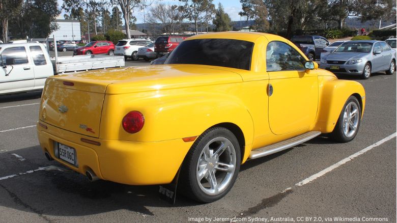 Chevrolet SSR yellow